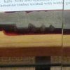 Yorra or Ceremonial Stick from Burragorang Valley. Made from Casuarina timber treated with Wattle gum. Courtesy Camden Museum